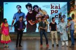 Sushant Singh Rajput, Raj Kumar Yadav and Amit Sadh at the promotions of Kai Po Che on the sets of Nautanki - The Comedy Theatre in Mumbai on 14th Feb 2013 (2).JPG